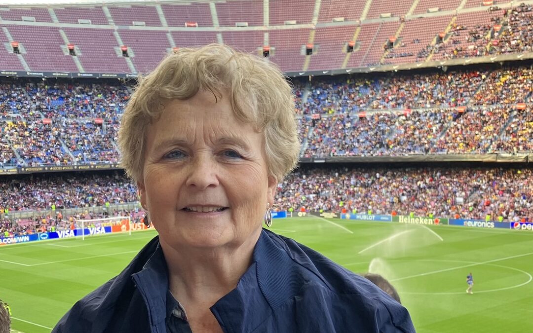 Carmen Arce, la primera portera de la selección femenina de fútbol