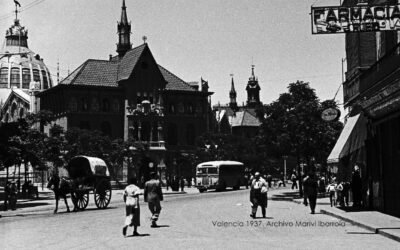 Las fotos de la València de 1937 encontradas en el Rastro de Madrid