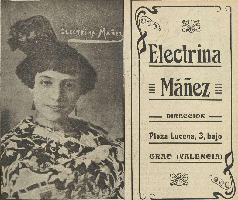 Electrina Máñez, un «Me too» valenciano en los años 20